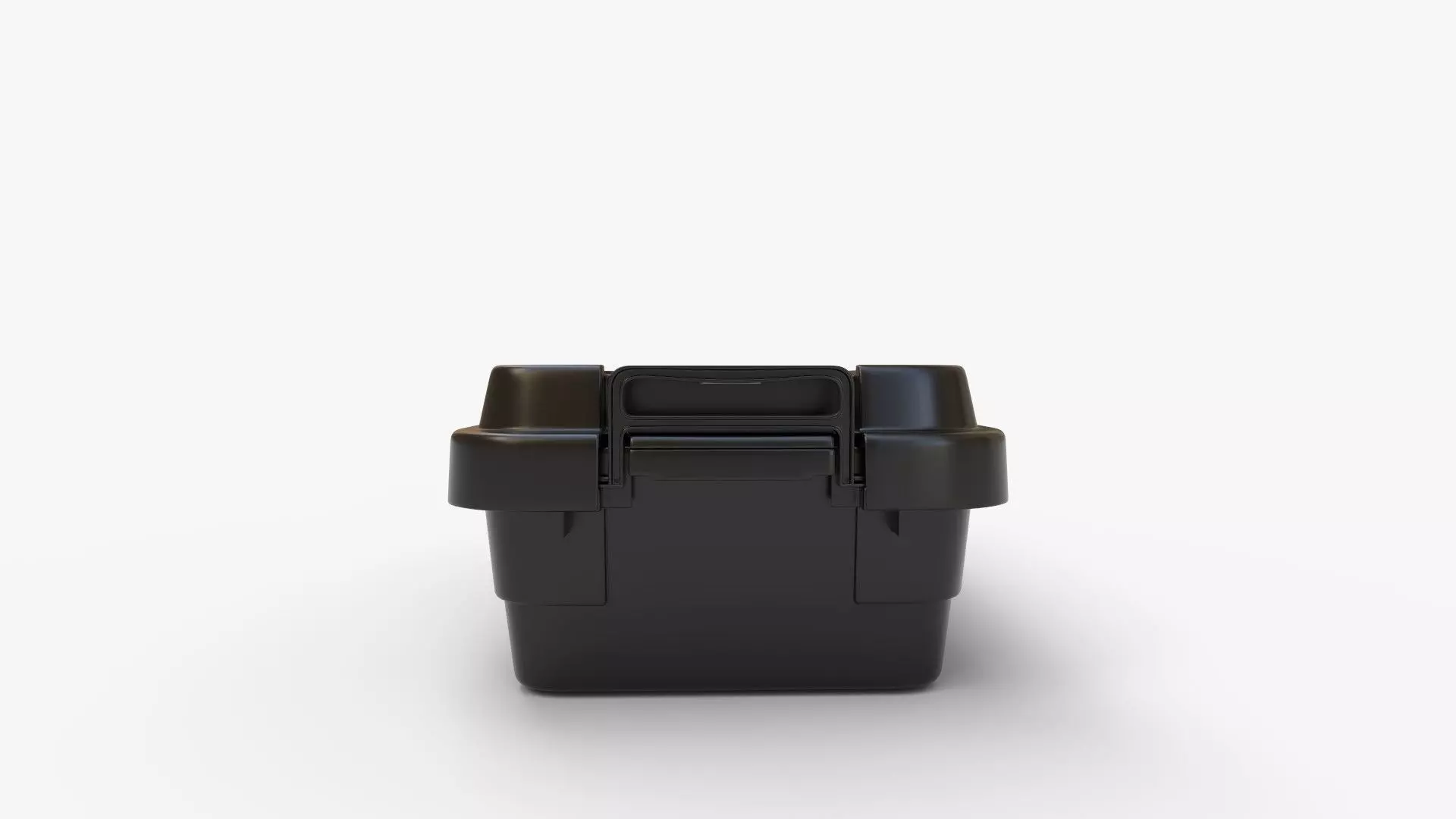 Heavy Duty Stackable Plastic Storage 3D model_1