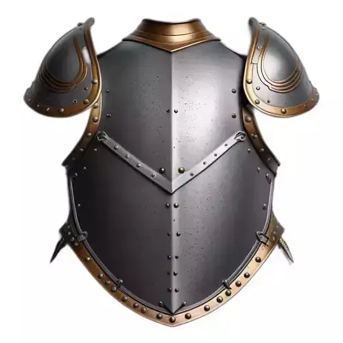Medieval Knight Chest Armor Pauldrons