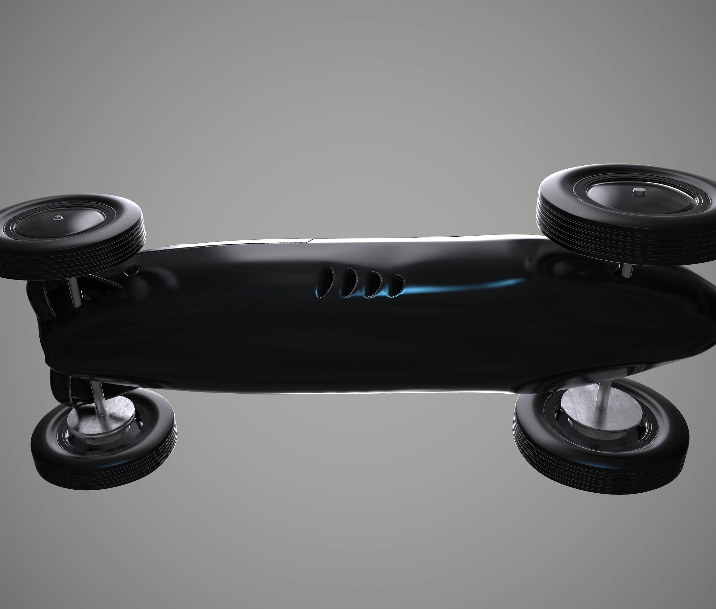 Race Car old style 3D model_5