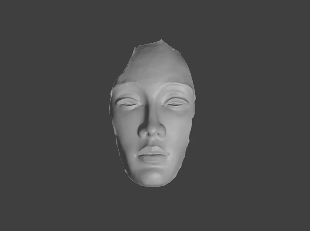 Eroded Visage Low-poly 3D model_16