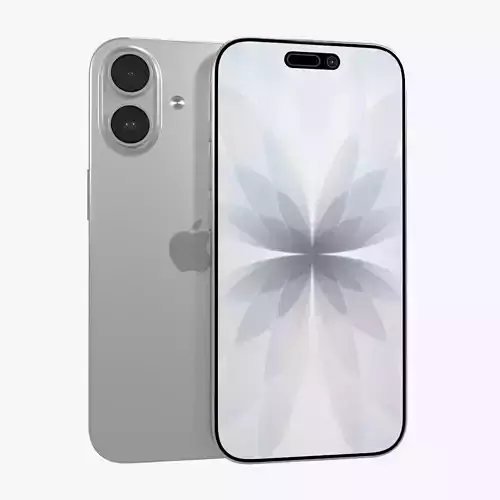 Apple iPhone 17 White 3D model