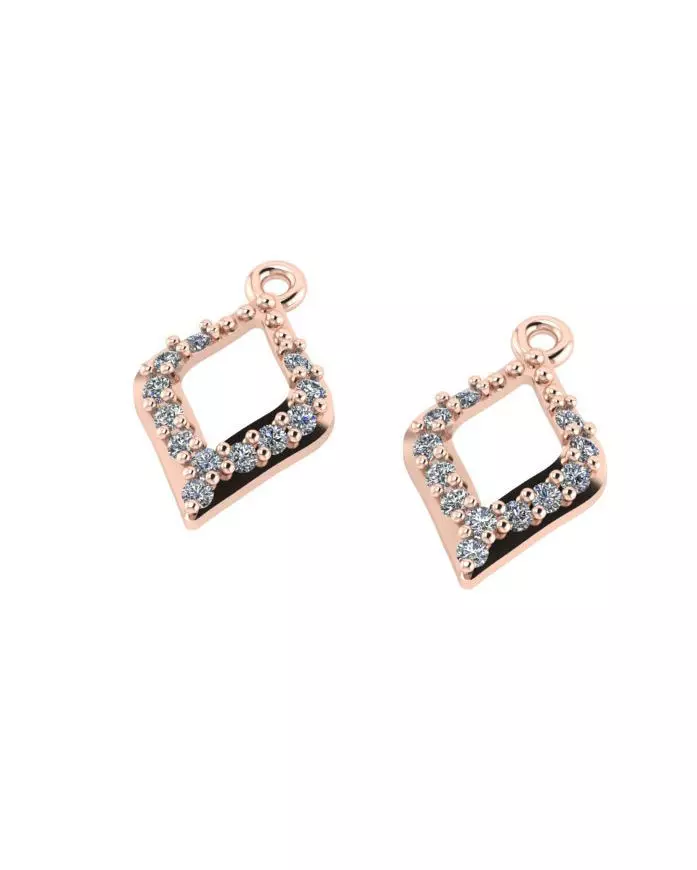 free jewelry earring Free 3D print model
