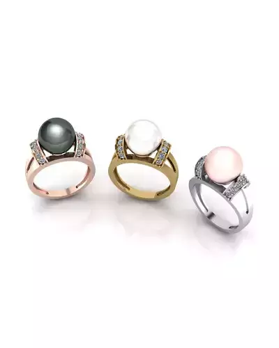 pearl jewelry ring 