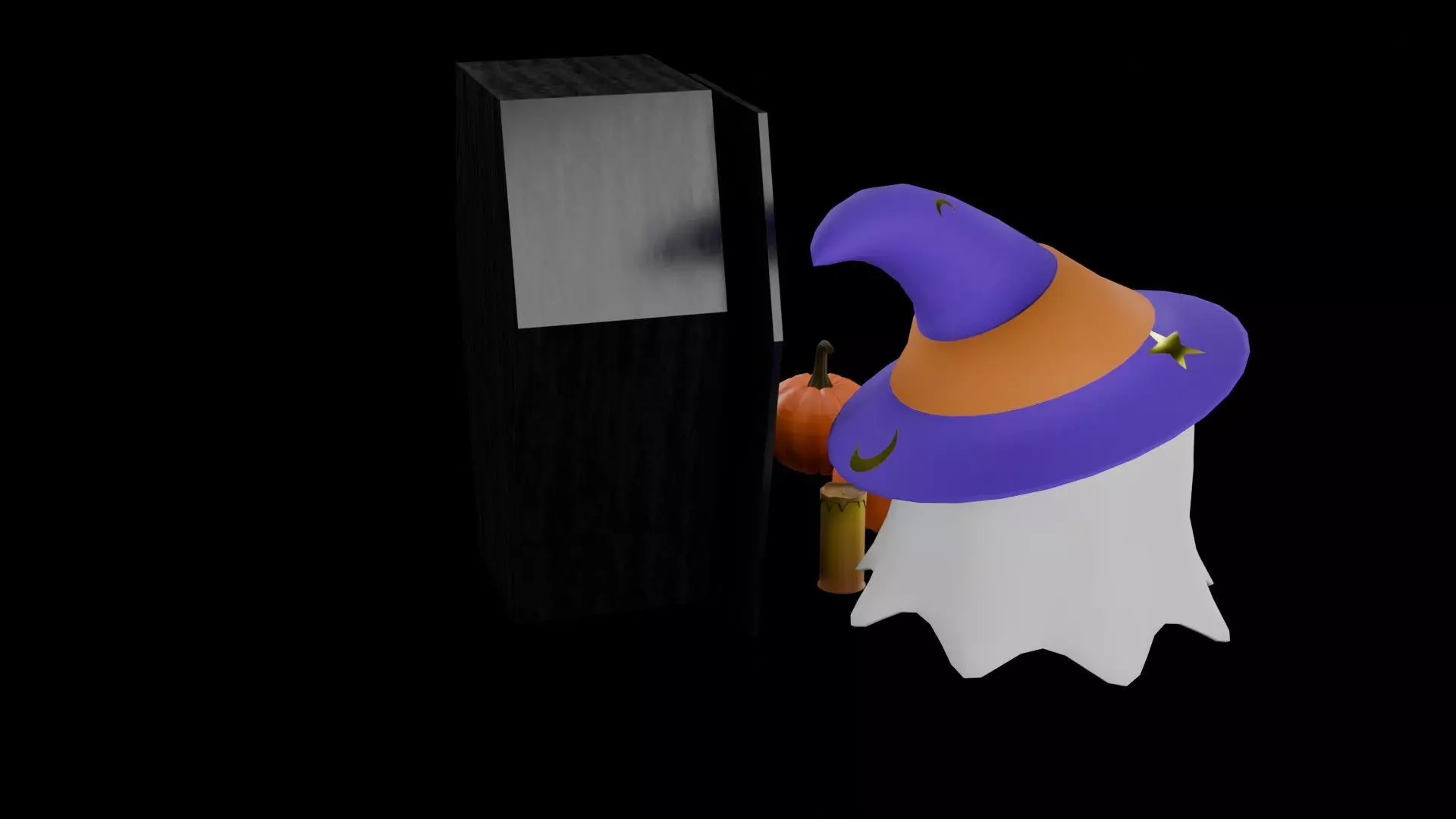 Halloween figures 3D model_6