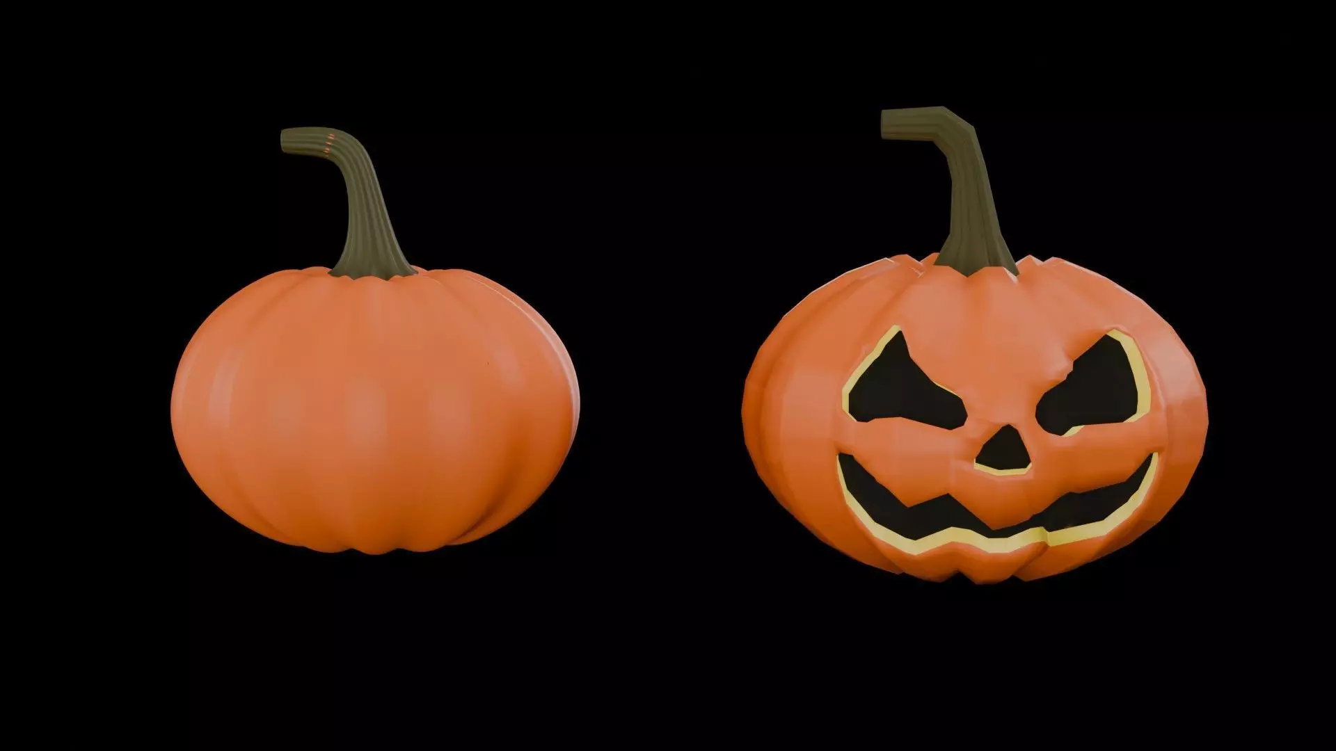 Halloween figures 3D model_17