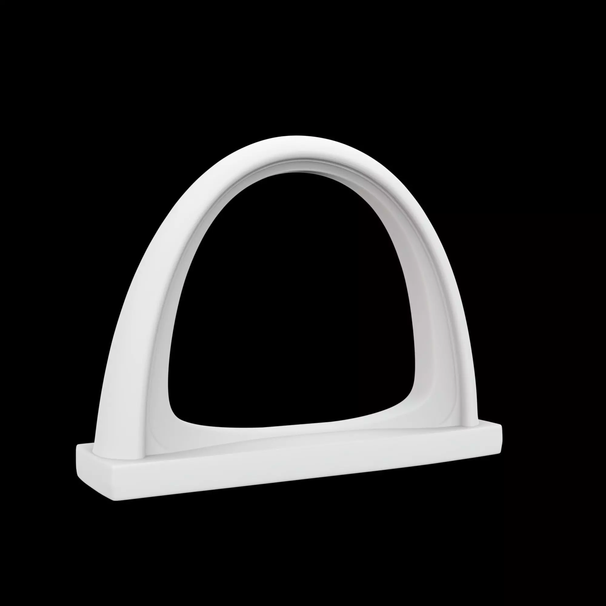 Minimal Arch Bridge Sculpture 3D Printable Model 3D print model_4
