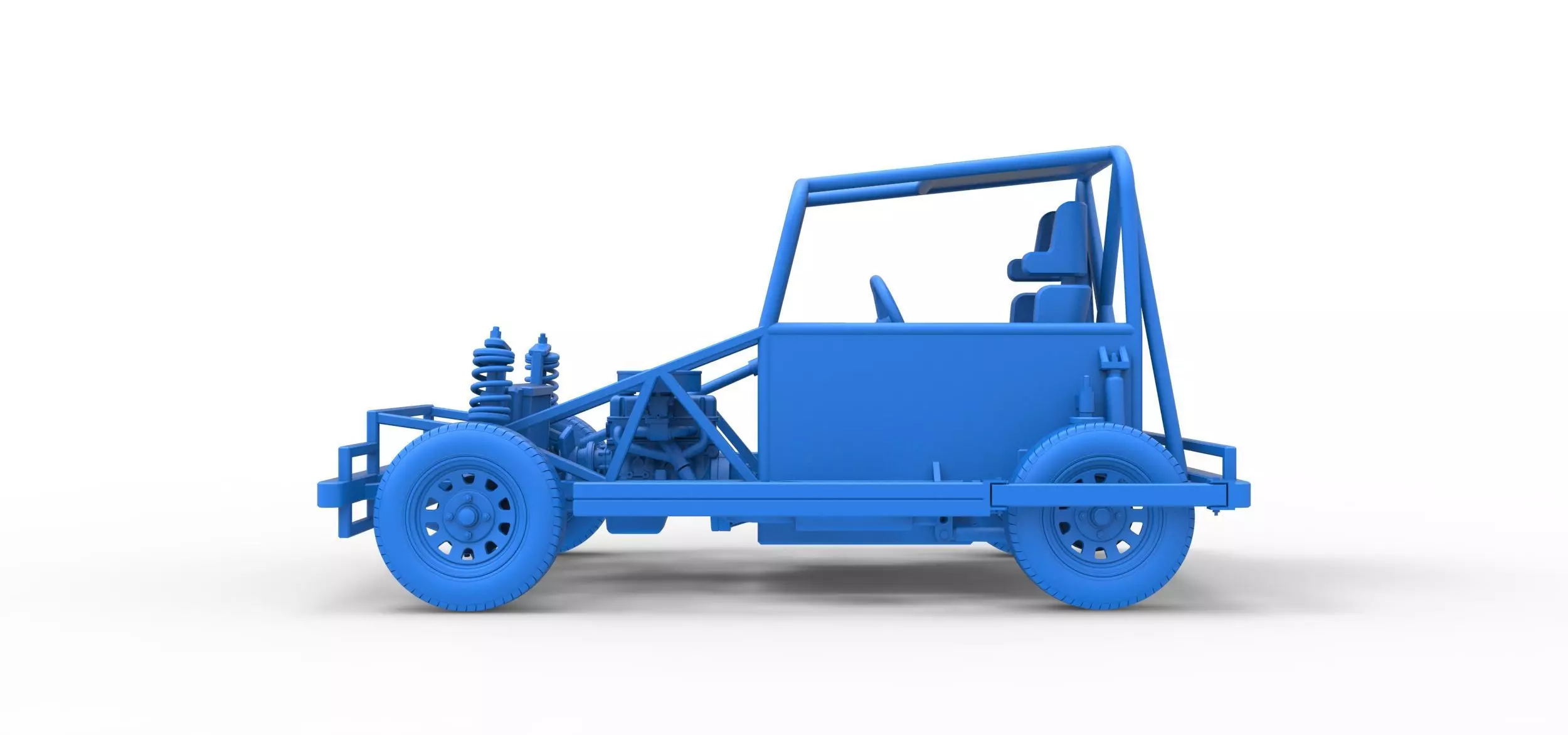 New Zealand Ministock car Base Scale 1 to 25 3D print model_30