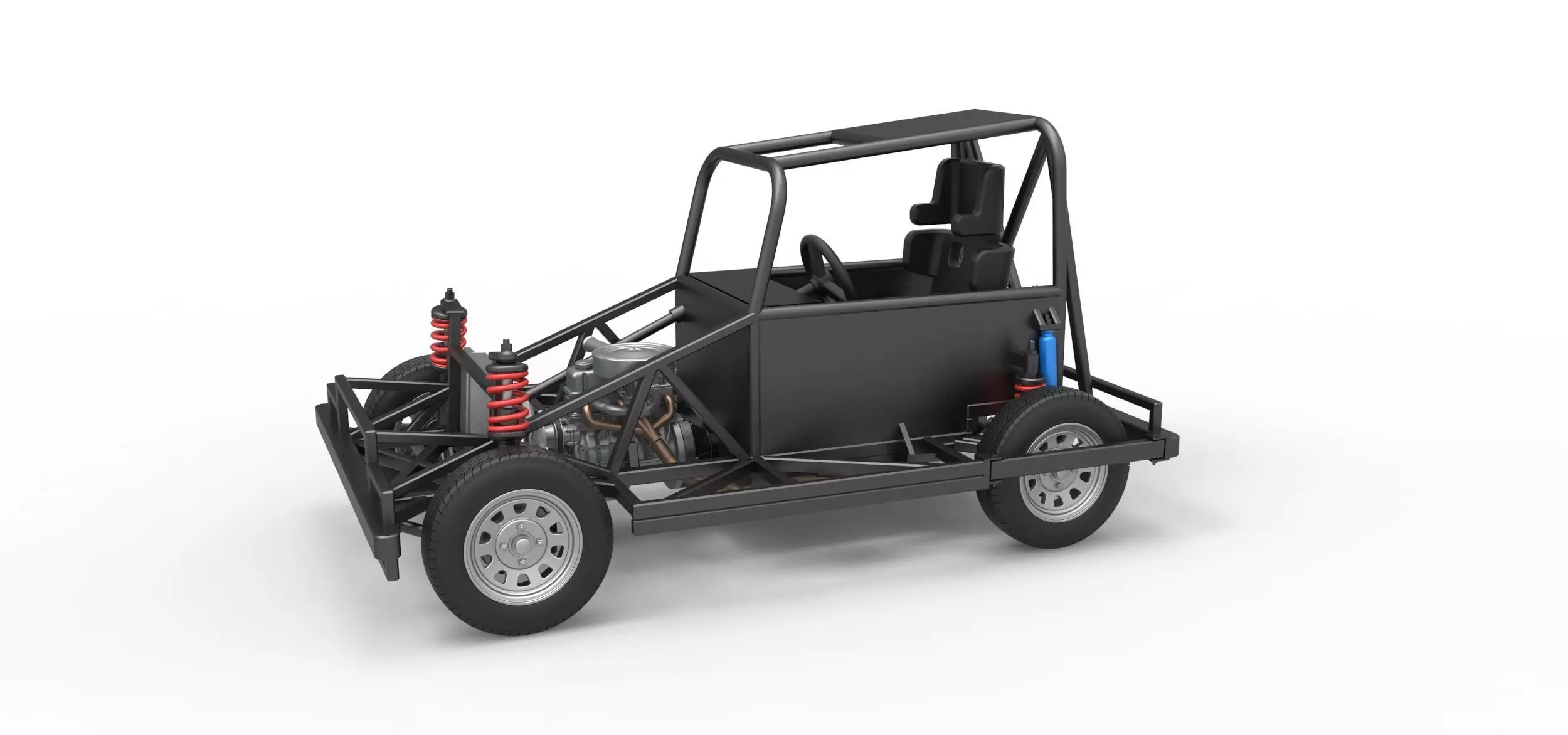 New Zealand Ministock car Base Scale 1 to 25 3D print model_0