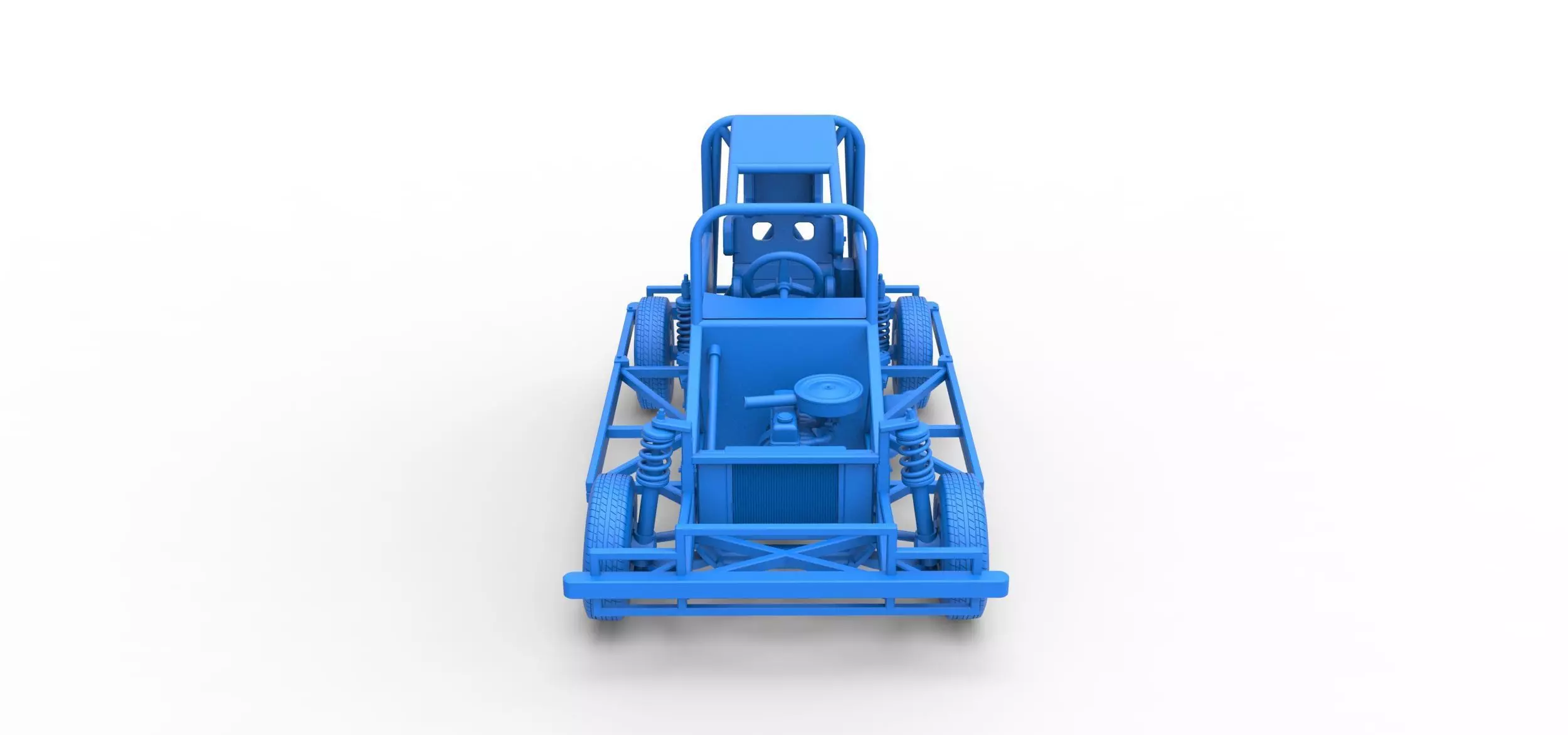 New Zealand Ministock car Base Scale 1 to 25 3D print model_29