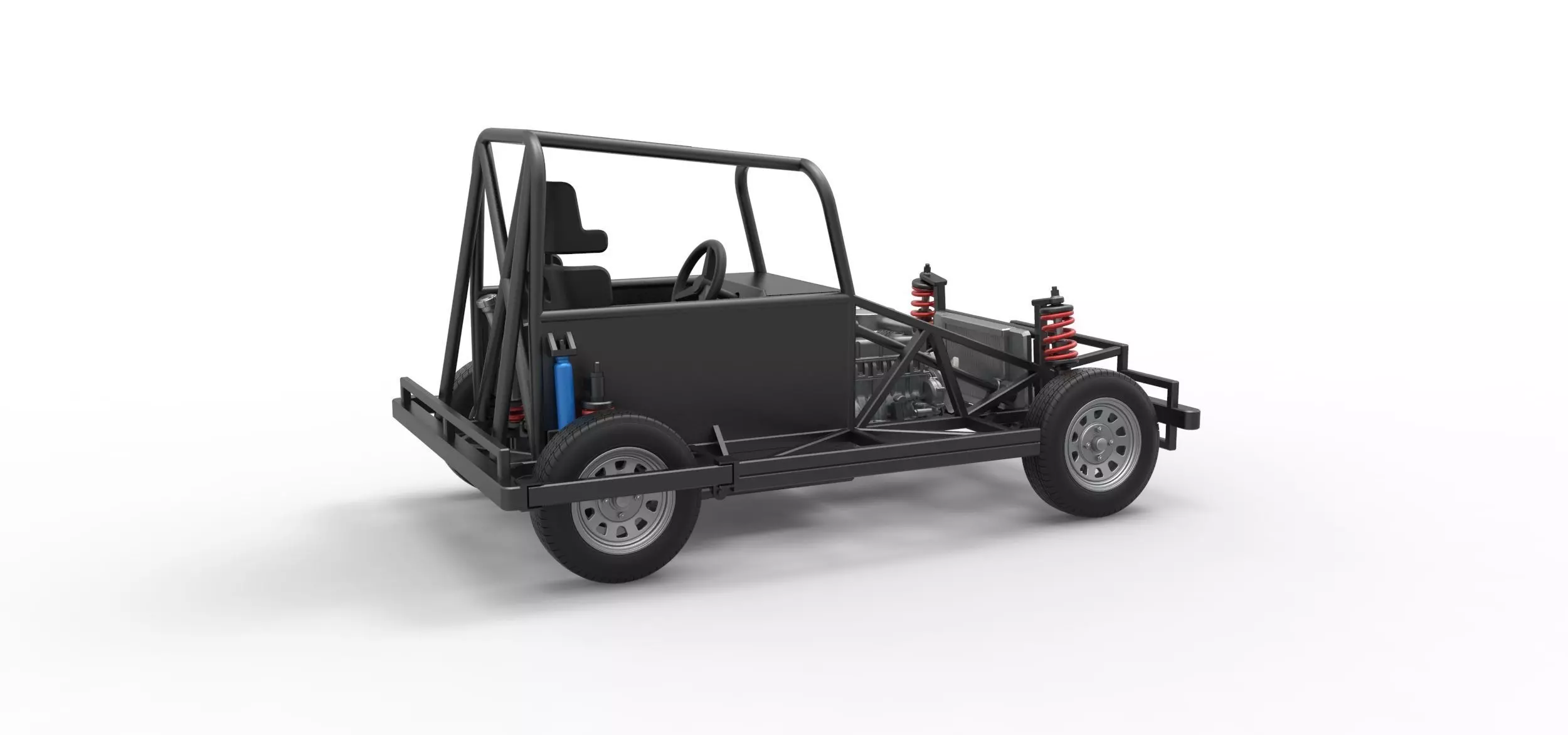 New Zealand Ministock car Base Scale 1 to 25 3D print model_17