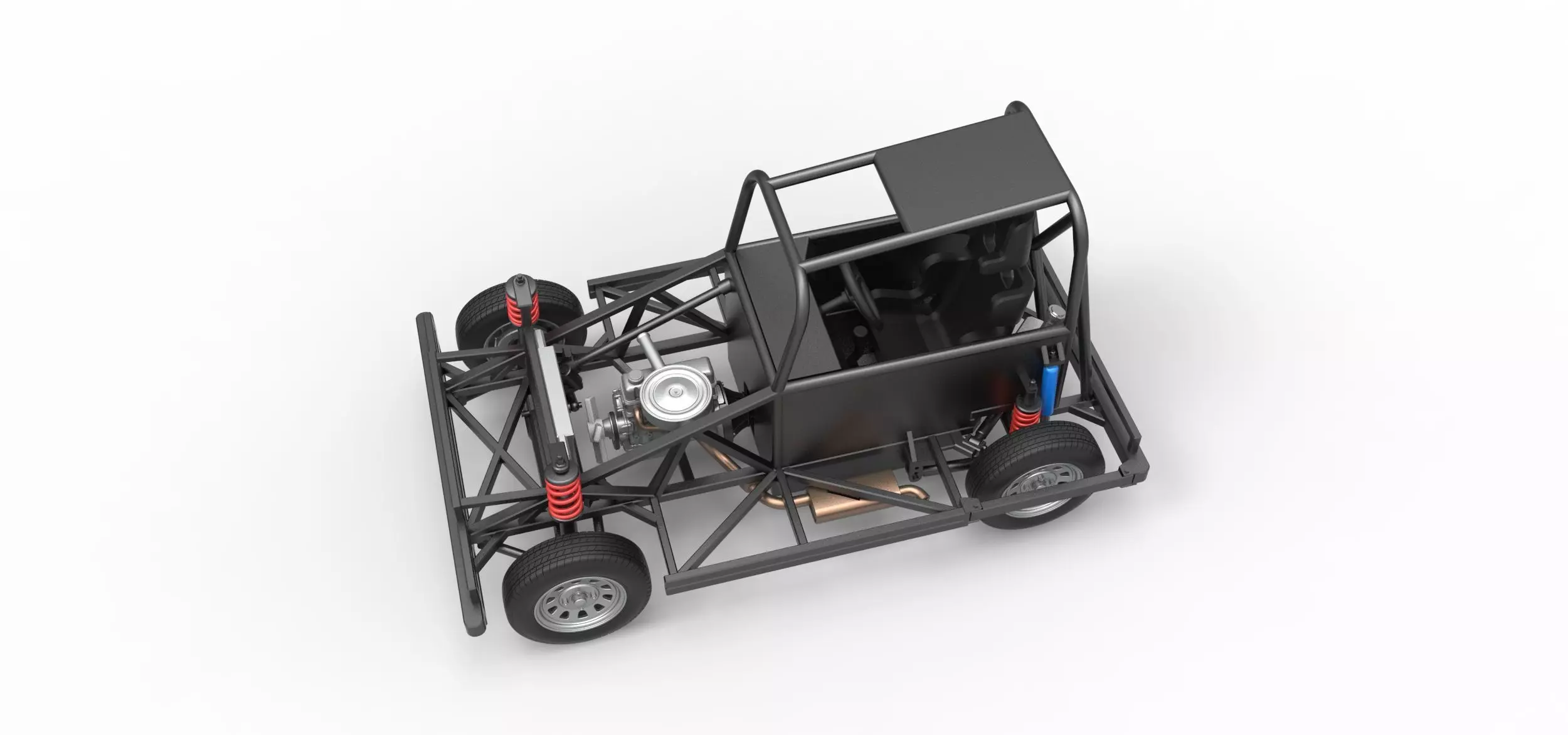 New Zealand Ministock car Base Scale 1 to 25 3D print model_3