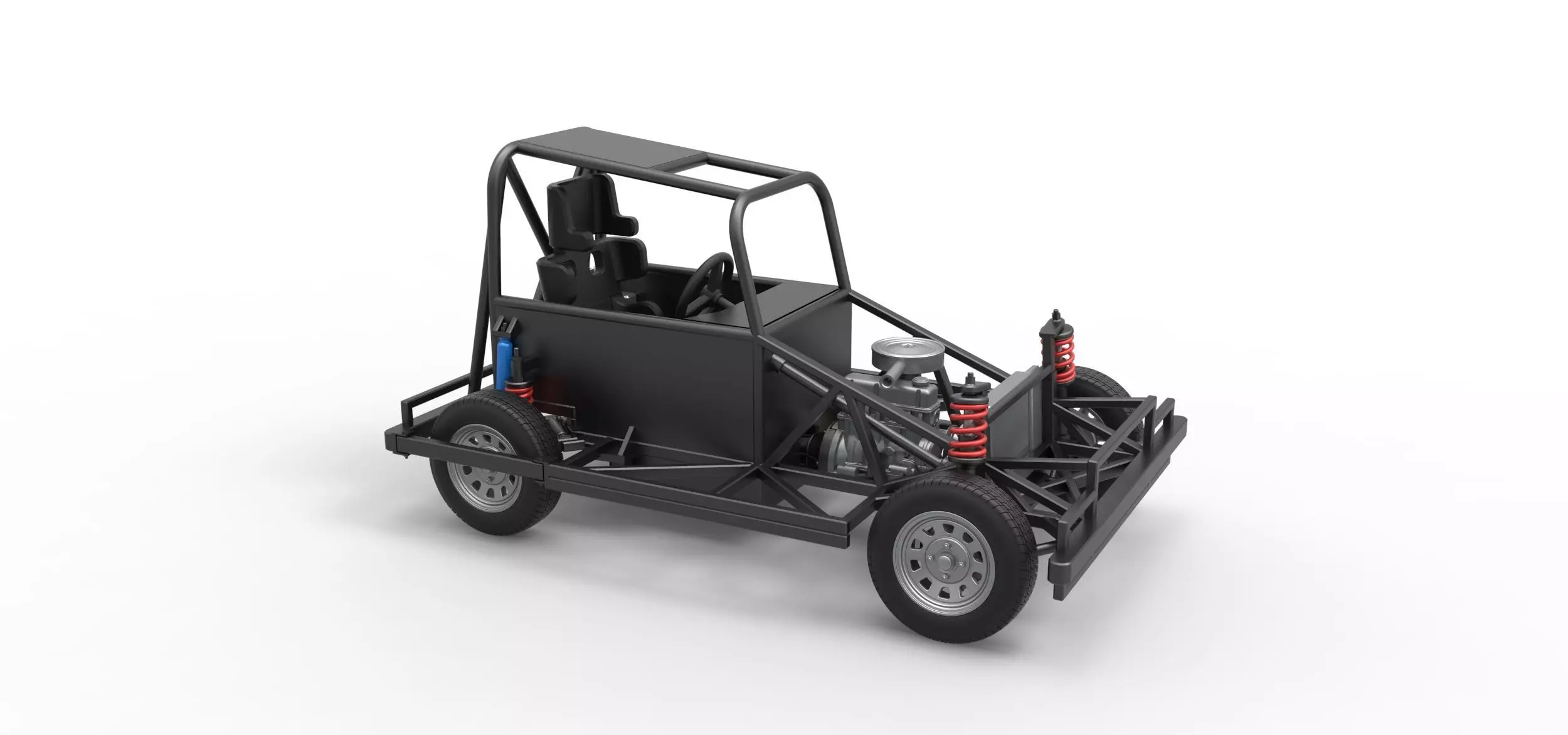 New Zealand Ministock car Base Scale 1 to 25 3D print model_20