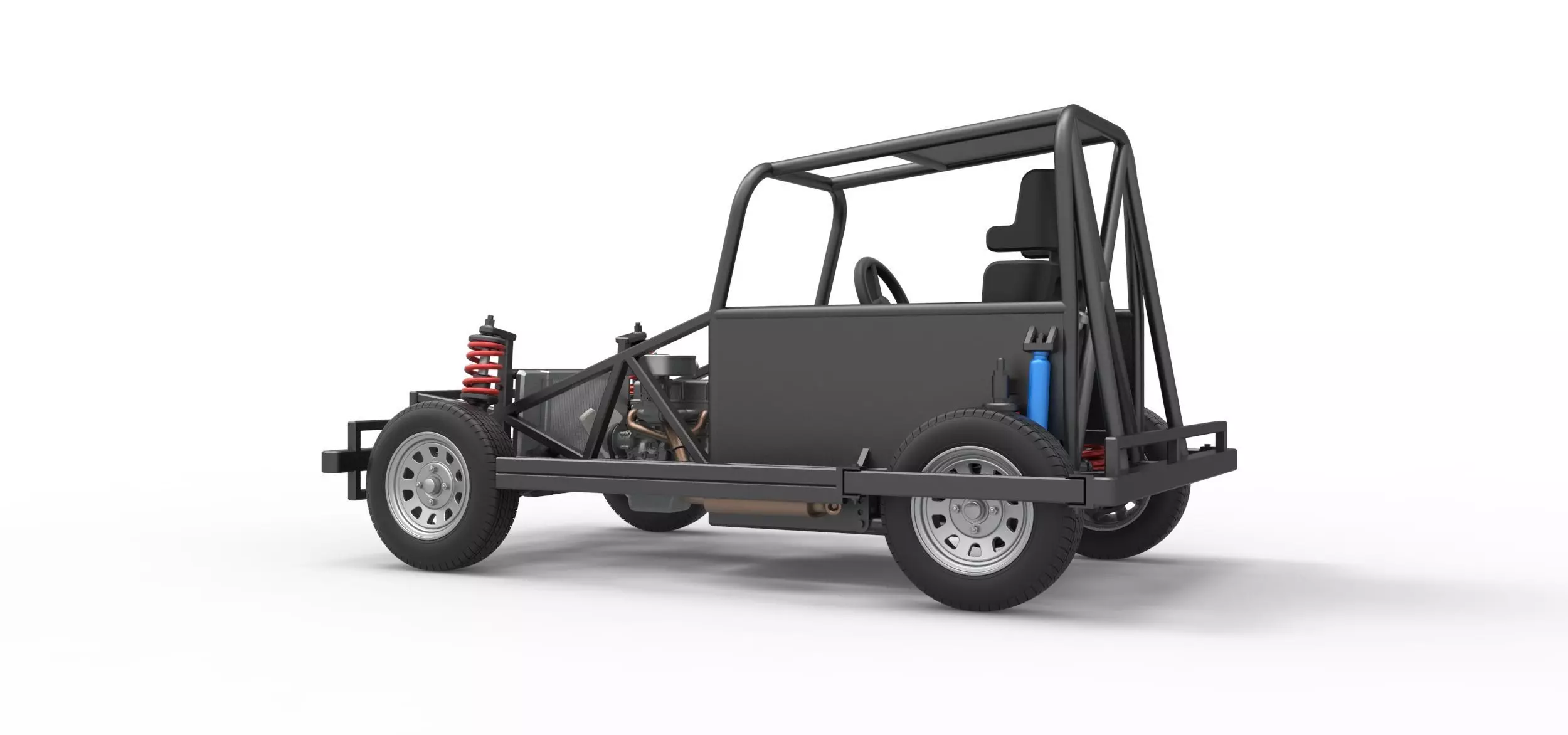 New Zealand Ministock car Base Scale 1 to 25 3D print model_12