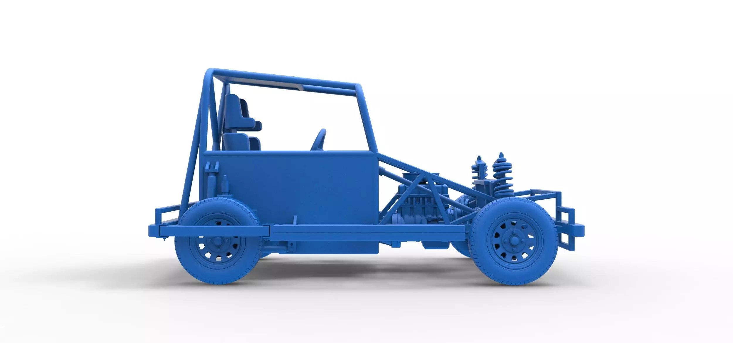 New Zealand Ministock car Base Scale 1 to 25 3D print model_41