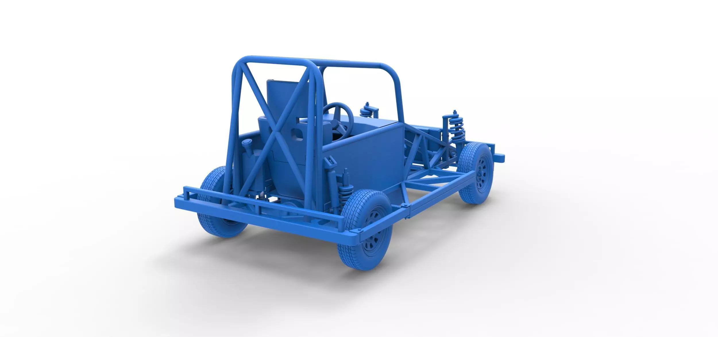 New Zealand Ministock car Base Scale 1 to 25 3D print model_39