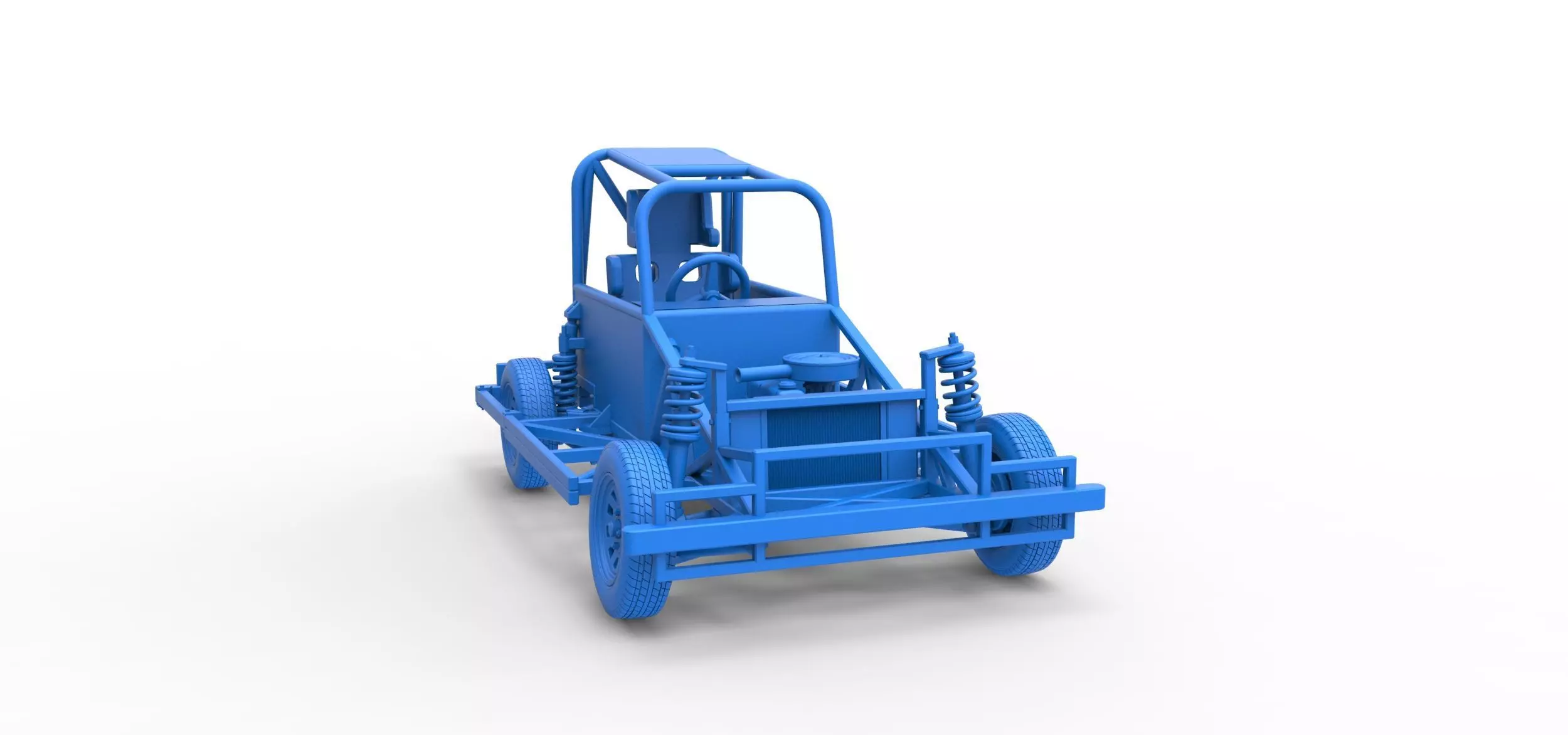 New Zealand Ministock car Base Scale 1 to 25 3D print model_44