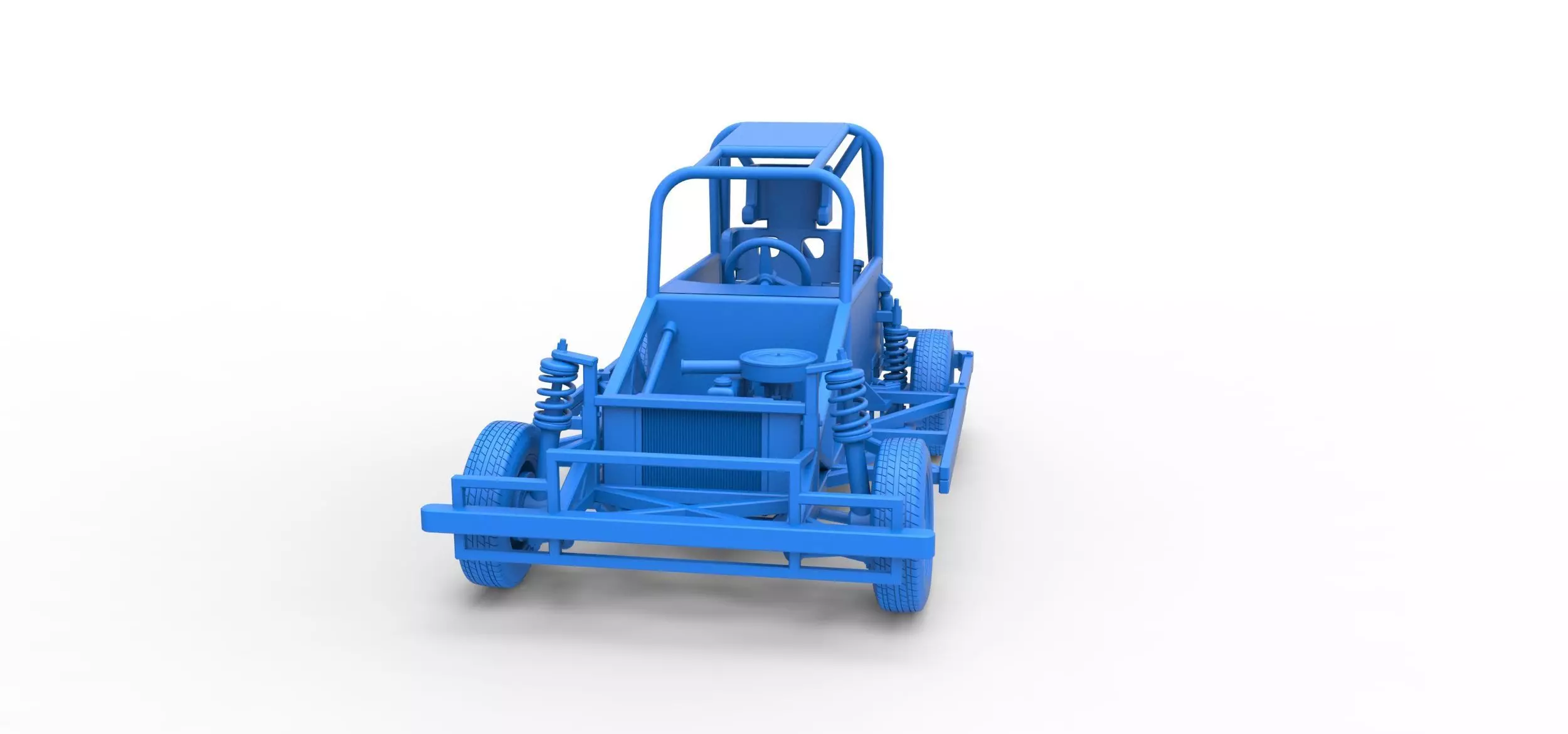 New Zealand Ministock car Base Scale 1 to 25 3D print model_26