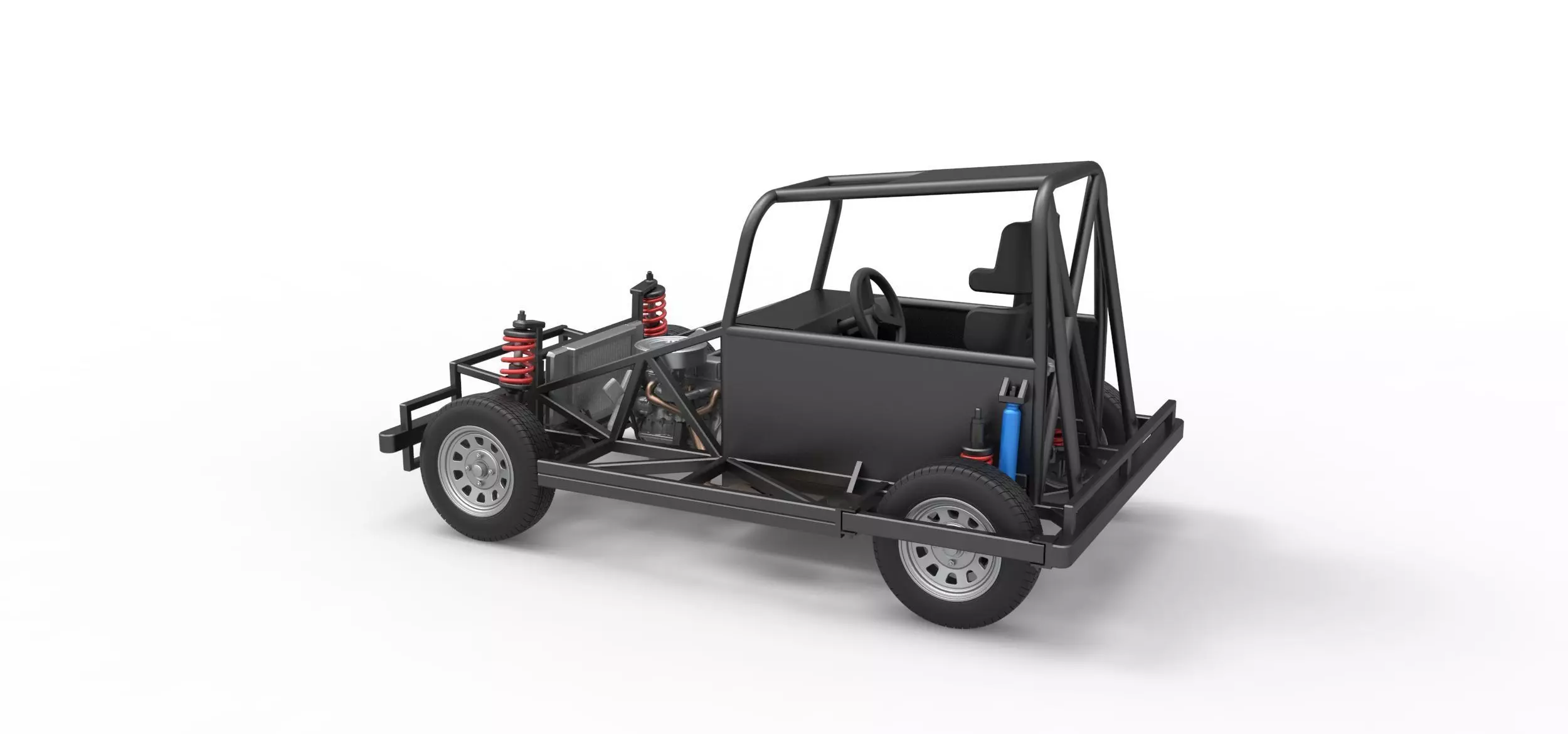 New Zealand Ministock car Base Scale 1 to 25 3D print model_11