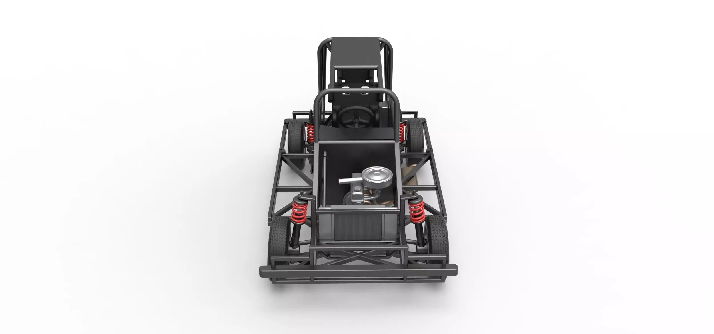 New Zealand Ministock car Base Scale 1 to 25 3D print model_7