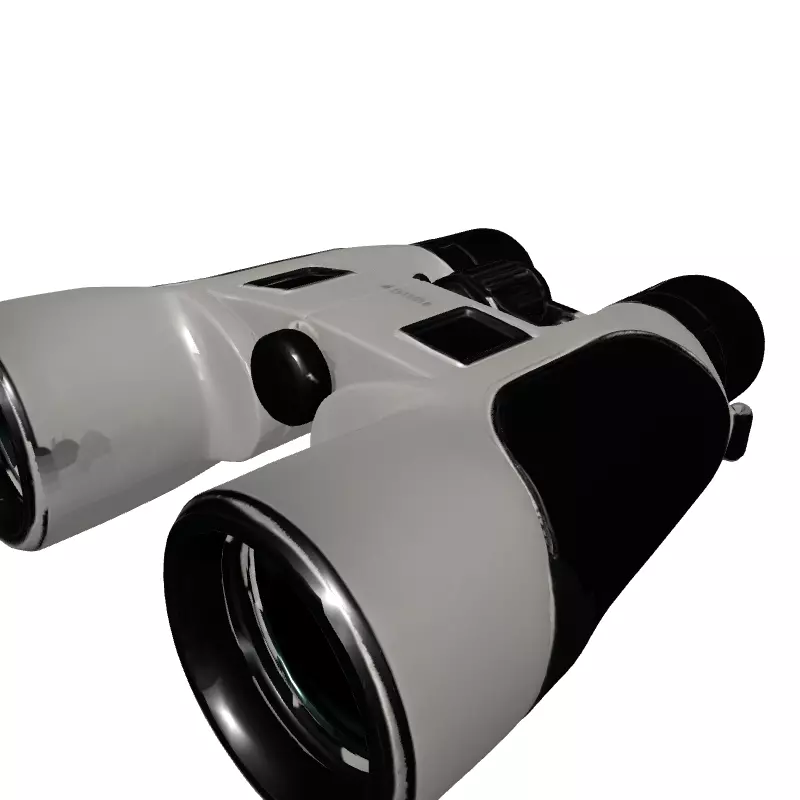 Modern Binoculars 3D Model Low-poly 3D model_2