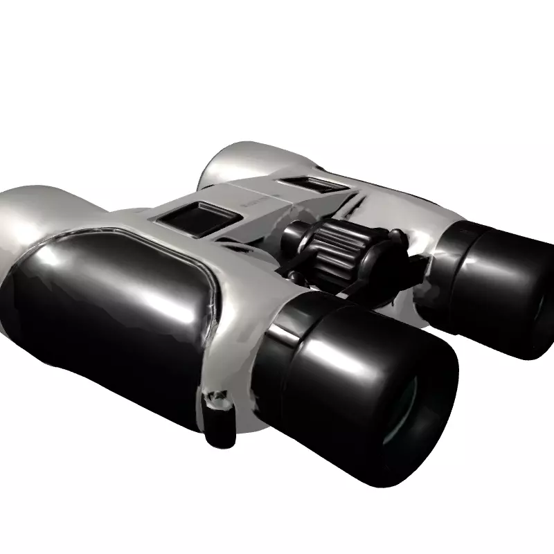 Modern Binoculars 3D Model Low-poly 3D model_5
