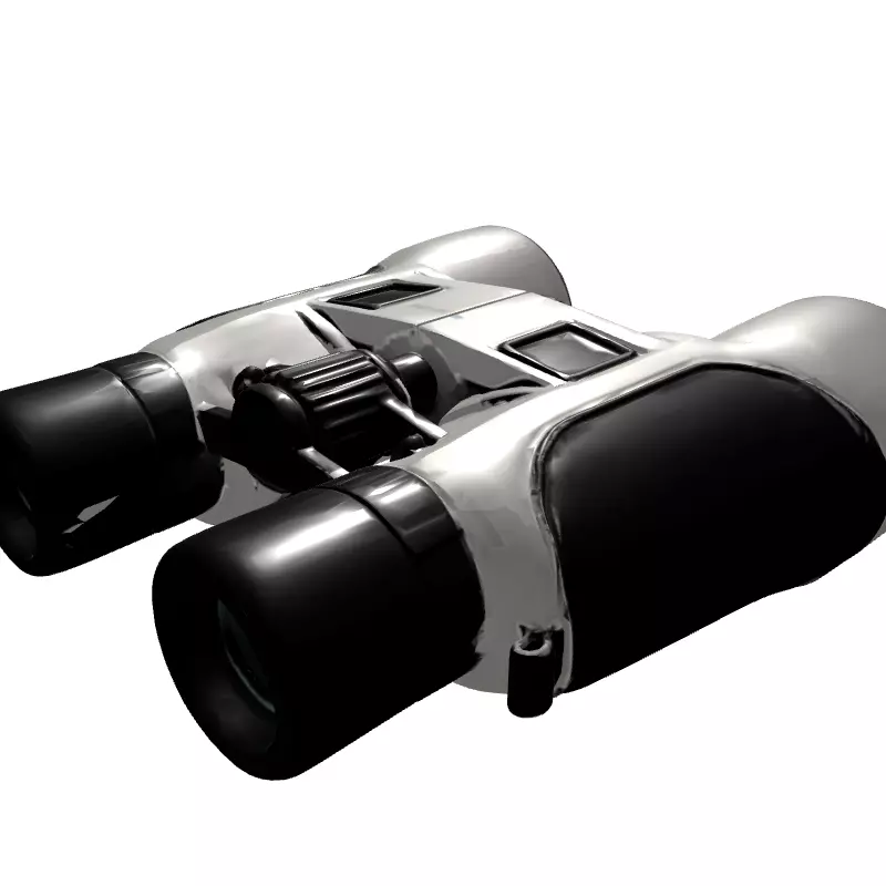 Modern Binoculars 3D Model Low-poly 3D model_6