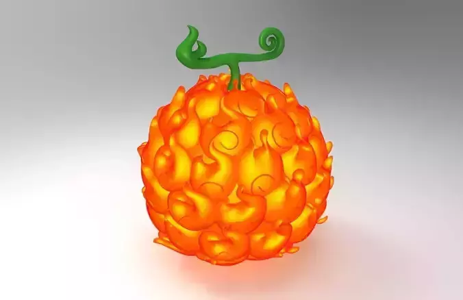 Devil Fruit - Mera Mera no Mi 3D print model