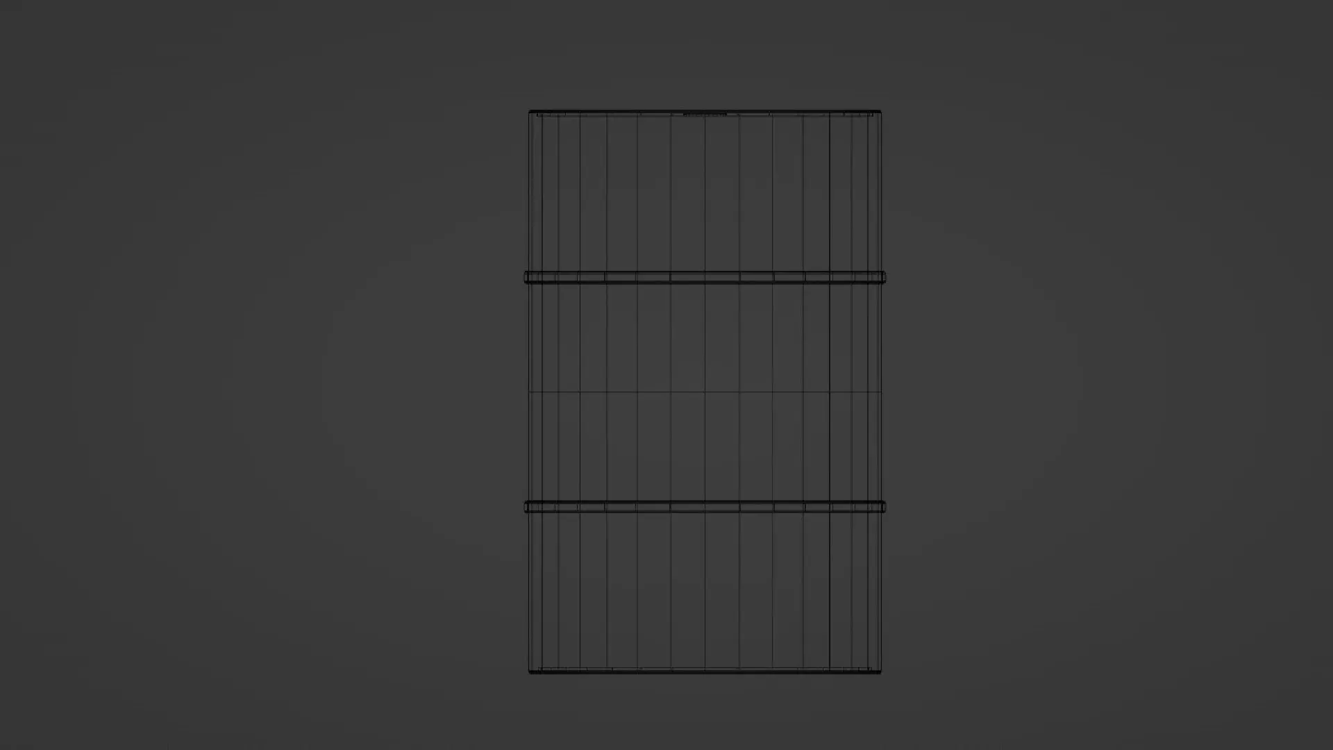 Barrel Low-poly 3D model_8