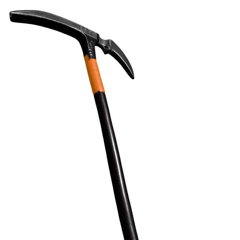 Modern Scythe Pickaxe MultiTool Low-poly 3D model_3