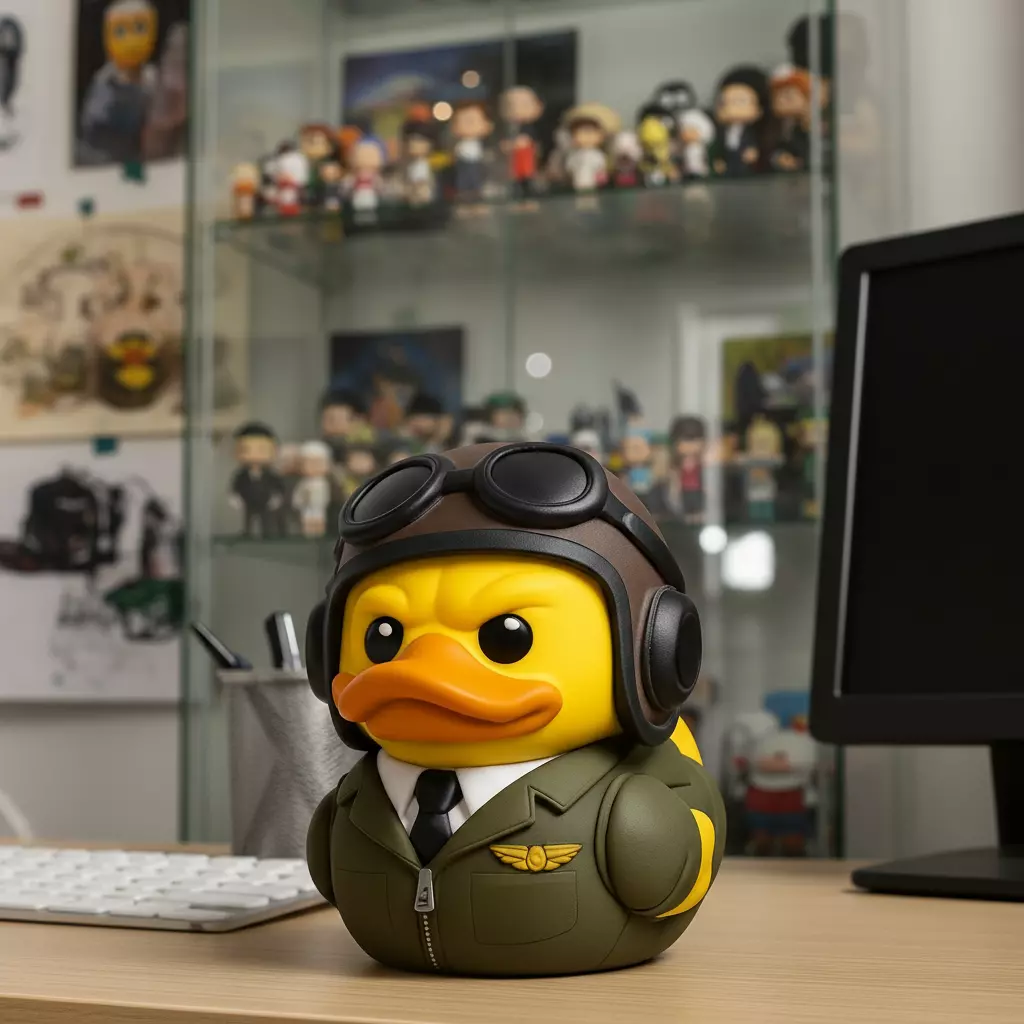 Rubber Duck - Pilot model - 3D print 3D print model