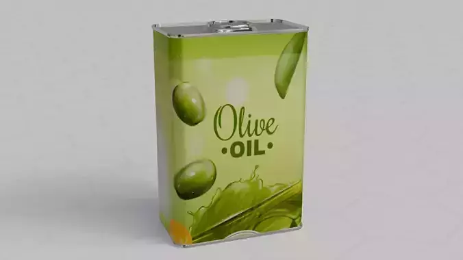 Oil tin can
