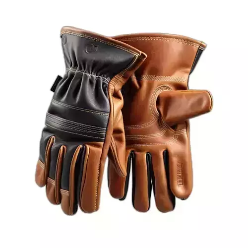 Realistic Leather Work Gloves PBR