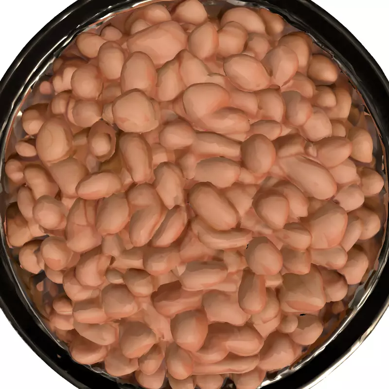 Survival Canned Beans 3D Model Low-poly 3D model_8