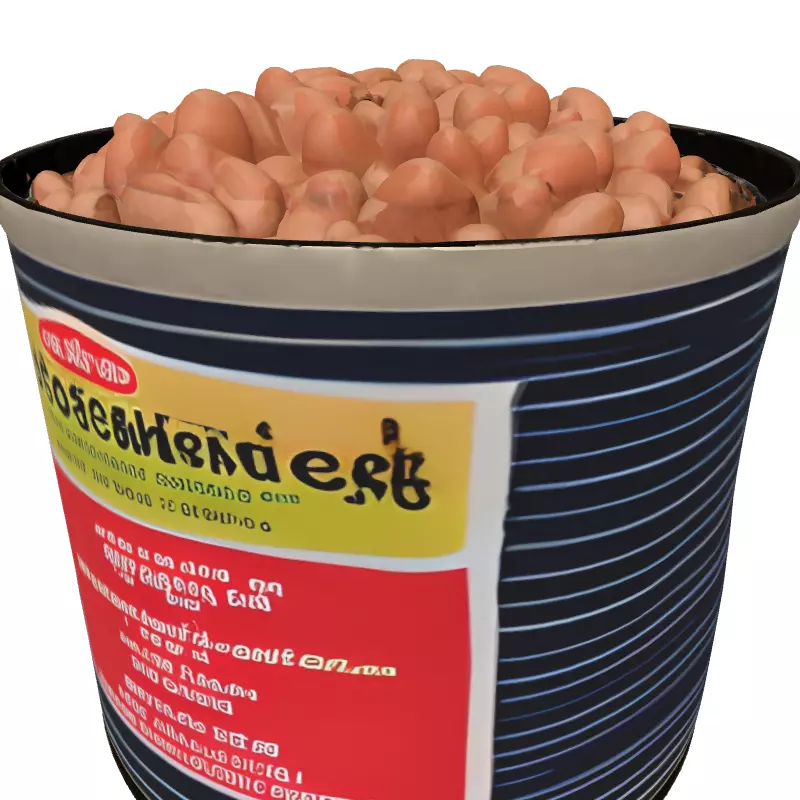 Survival Canned Beans 3D Model Low-poly 3D model_2