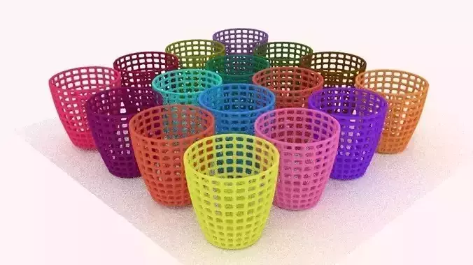 clothes basket Free 3D model