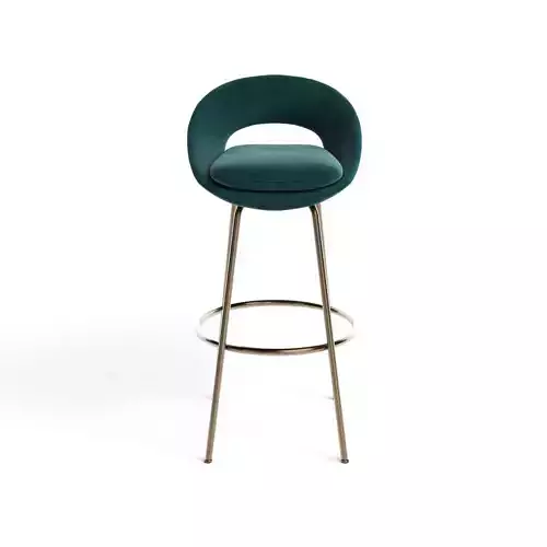 Wahson Velvet Bar Stools