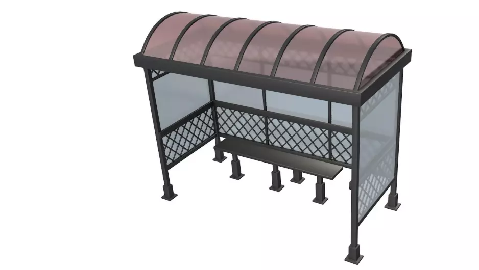 Street Elements Set 3D model_23