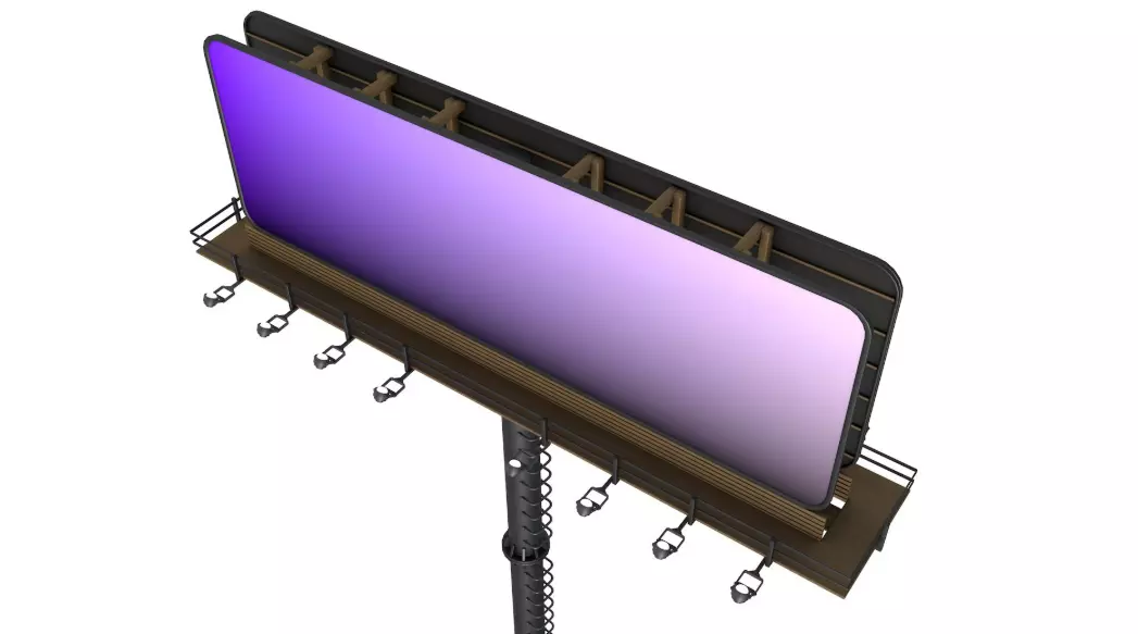 Street Elements Set 3D model_26