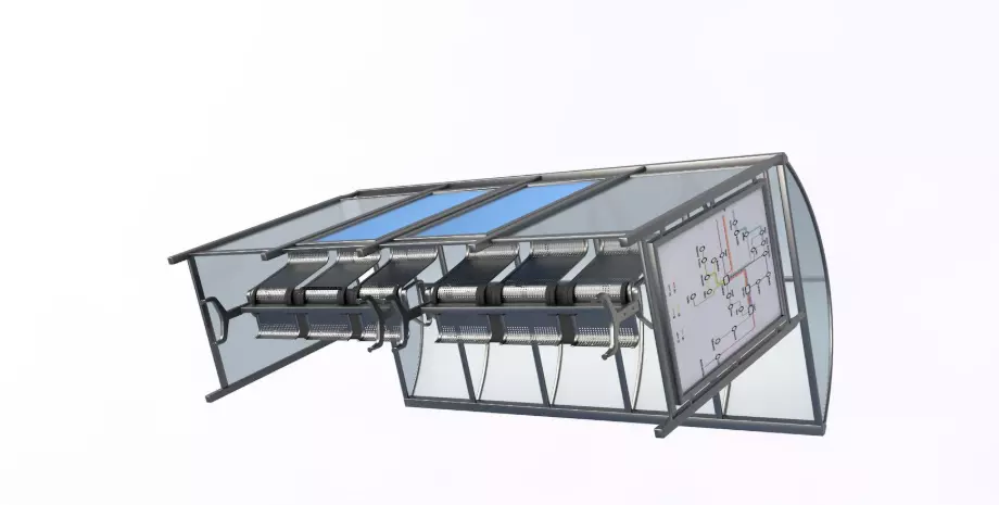 Street Elements Set 3D model_12