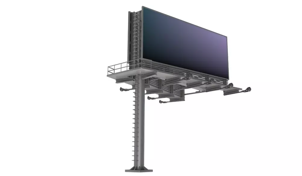 Street Elements Set 3D model_29