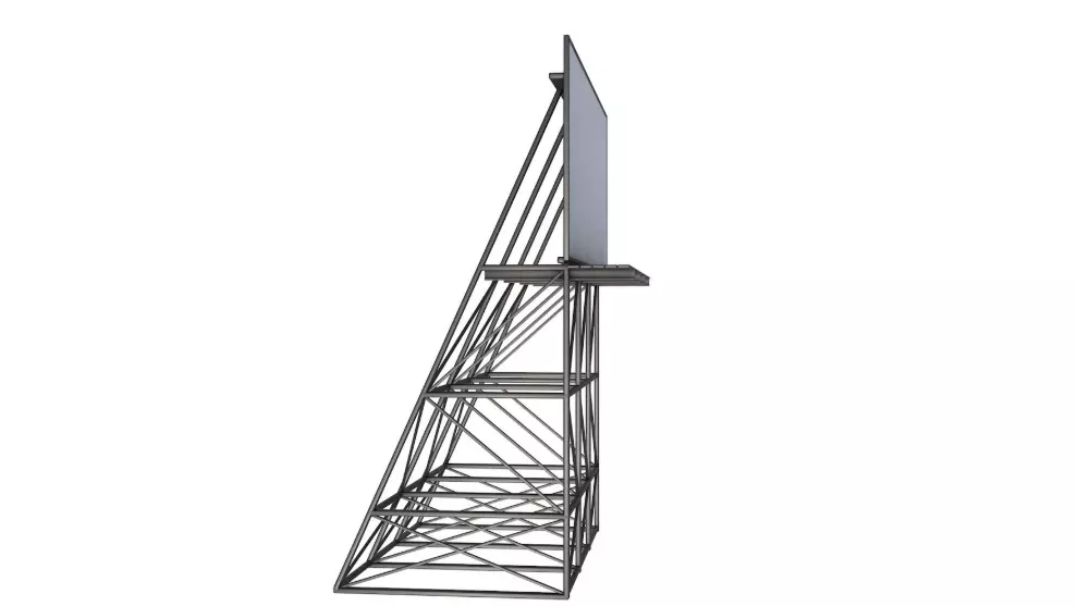 Street Elements Set 3D model_10