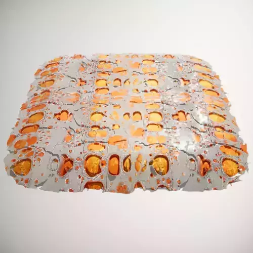 HQ PBR Textures Set Lava Core Metal Texture