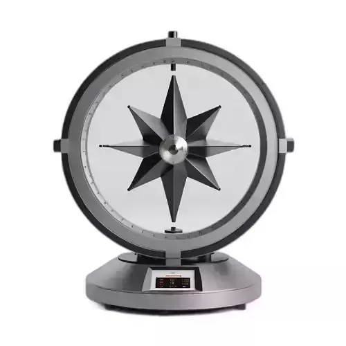 Sleek Digital Compass Navigation Device