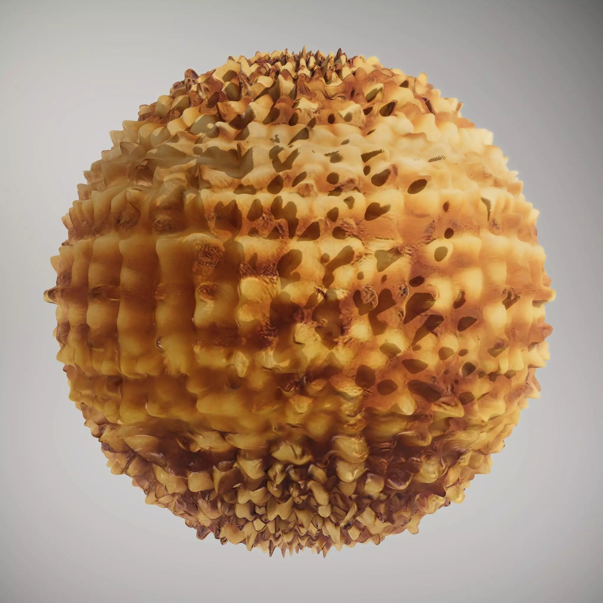 HQ PBR Textures Set Floral Organic Porous Texture_4