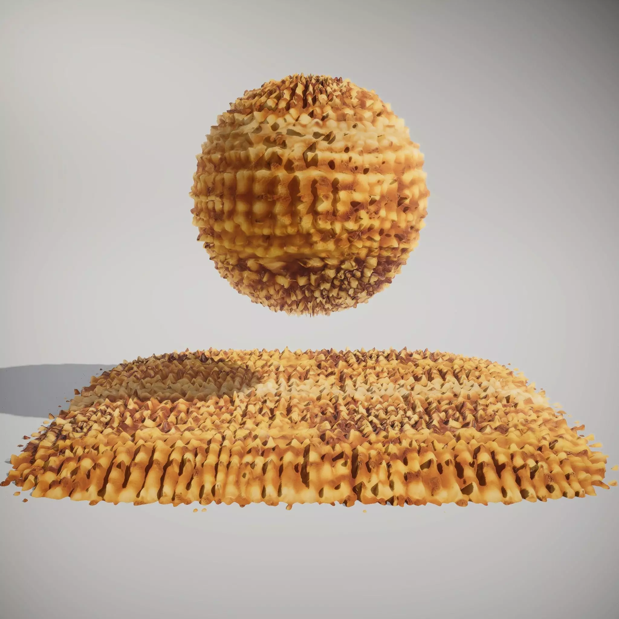 HQ PBR Textures Set Floral Organic Porous Texture_0