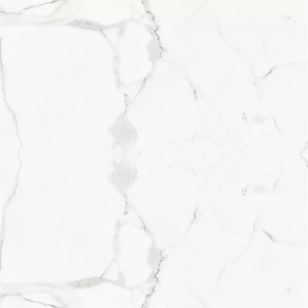 Pure White Marble with Linear Veins Texture_5