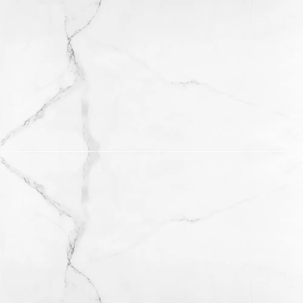 Pure White Marble with Linear Veins Texture_2