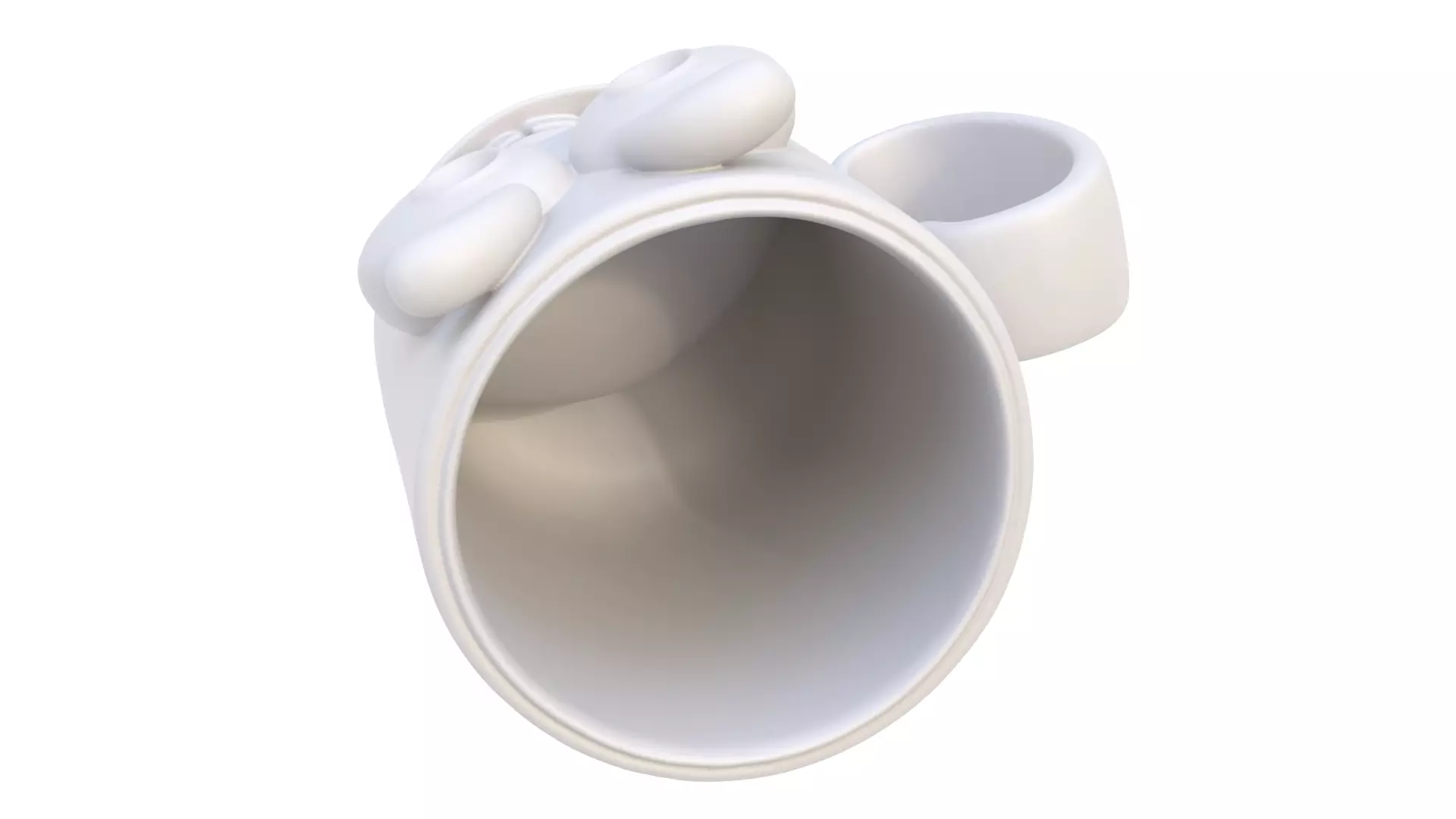 Mug scared 02 3D model_7