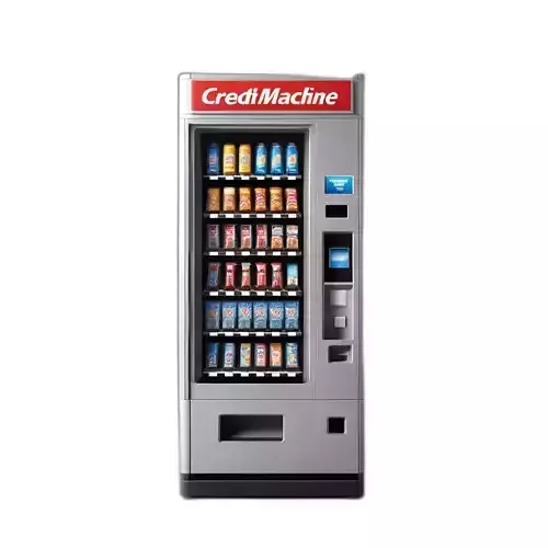 Modern Snack Vending Machine PBR Low-poly 3D model