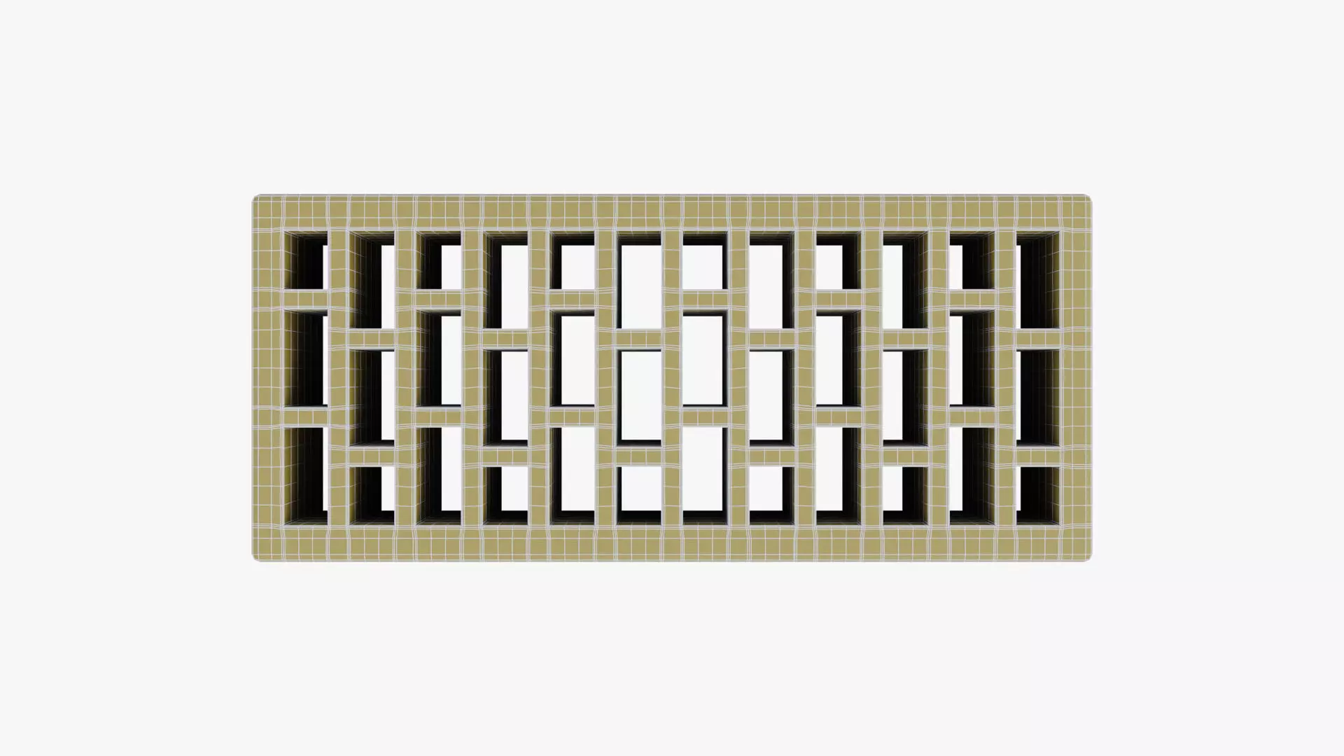 Red Brick 3 Low-poly 3D model_14